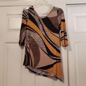 Cold Shoulder Blouse Sz. S